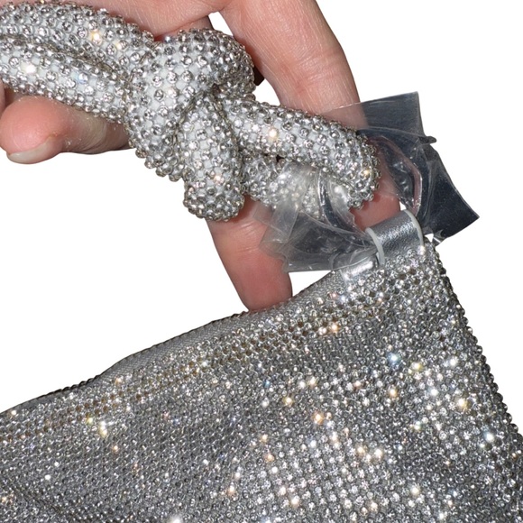 Cult Gaia 🤍 Hera Nano Knotted Embellished Shoulder Bag - Picture 9 of 13